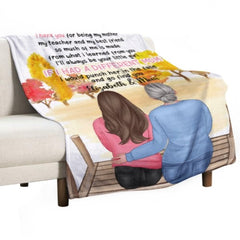 I'll Always Be Your Little Girl - Gift For Mom - Personalized Blanket - joliny