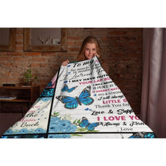 I'll Always Be Your Little Girl, Mom - Family Blanket - Gift For Mother From Daughter - joliny