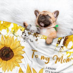 I'll Always Be Your Little One & You'll Always Be My Loving Mom - Blanket - To My Mom, Gift For Mom, Mom Gift From Daughter And Son, Birthday Gift For Mom - joliny