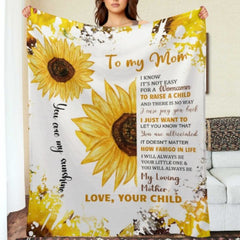 I'll Always Be Your Little One & You'll Always Be My Loving Mom - Blanket - To My Mom, Gift For Mom, Mom Gift From Daughter And Son, Birthday Gift For Mom - joliny