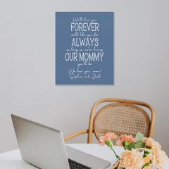 Mommy You Will Be Canvas Art - joliny