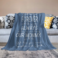 Mommy You Will Be Custom Blanket - joliny