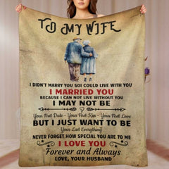 Never Forget How Special You Are To Me - Couple Blanket - New Arrival, Christmas Gift For Wife From Husband - joliny