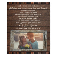 Only Then Would You Realize How Special You Are To Me - Upload Image, Gift For Couples - Personalized Horizontal Poster - joliny