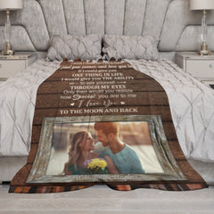 Only Then Would You Realize How Special You Are To Me - Upload Image, Gift For Couples - Personalized Horizontal Poster - joliny