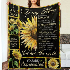 So Much Of Me Is Made From You - Family Blanket - New Arrival, Christmas Gift For Mother From Daughter - joliny