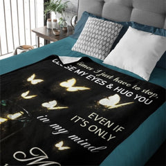 Sometimes I Just Have To Stop Personalized Memorial Fleece Blanket - joliny