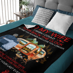 To My Wife - Forever And Always - Custom Blanket 🔥HOT DEAL - 40% OFF🔥 - joliny