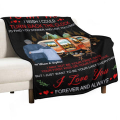 To My Wife - Forever And Always - Custom Blanket 🔥HOT DEAL - 40% OFF🔥 - joliny