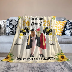 We Believed We Could So We Did - Personalized Blanket - joliny