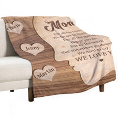 We Need To Say We Love You - Gift For Mom, Grandma - Personalized Blanket - joliny