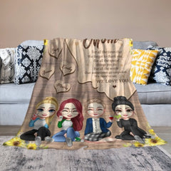 We Need To Say We Love You - Gift For Mom - Personalized Blanket - joliny