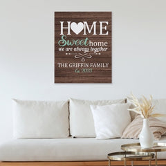 You Are Home Canvas - joliny