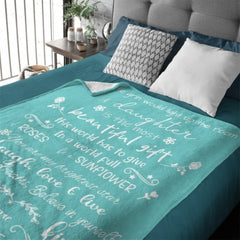 Your Little Grin Would Light Up The Room - Family Blanket - New Arrival, Christmas Gift For Daughter - joliny